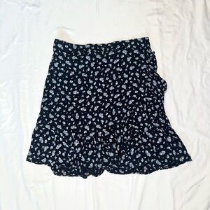 Madewell Floral Miniskirt